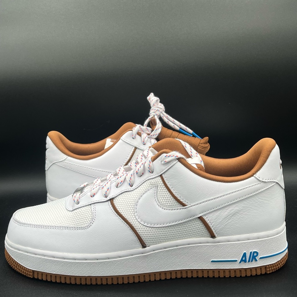 Air Force 1 Low White Light British Tan Size 10.5 NEW